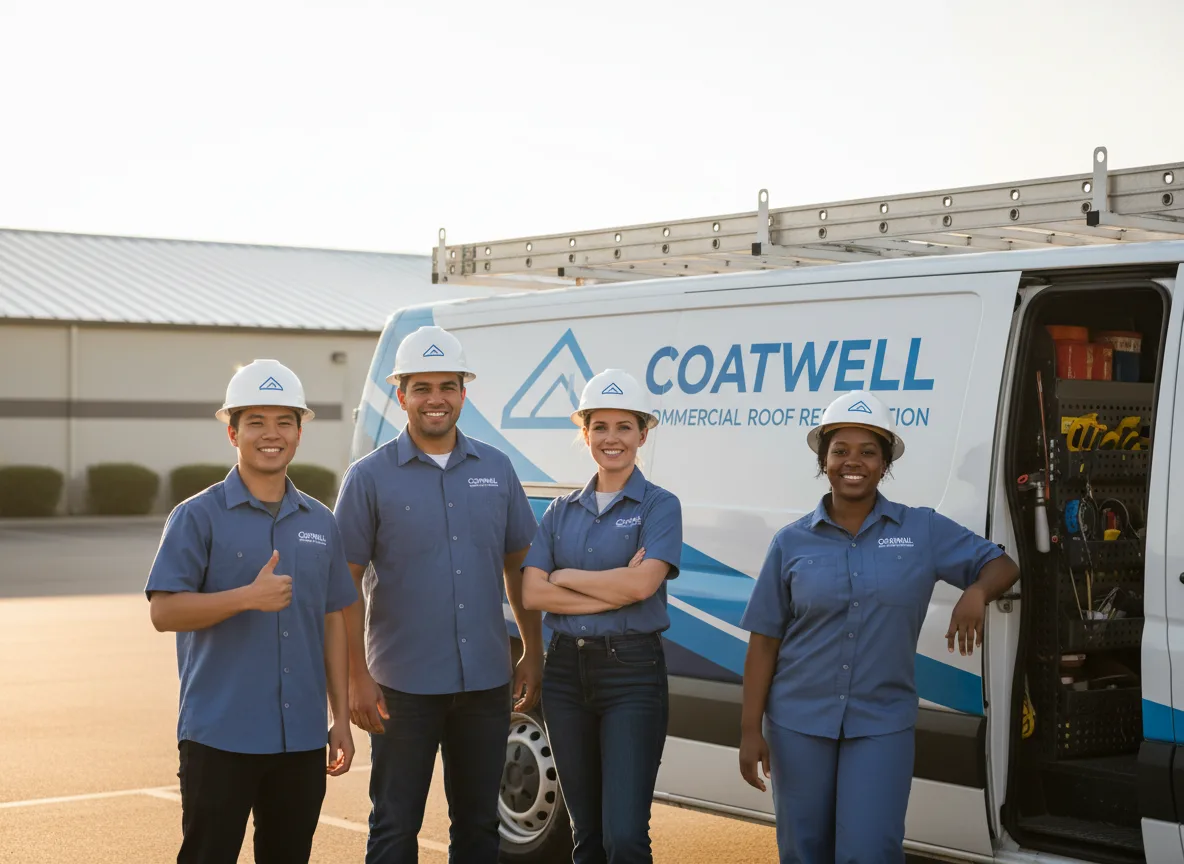 Commercial roof coating company in Schleswig, IA